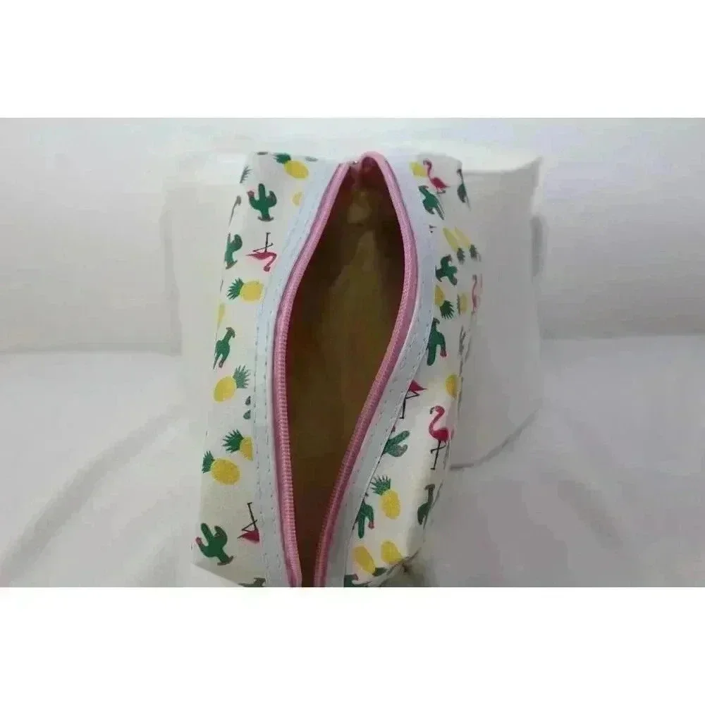 ladies girly make up bag with handle